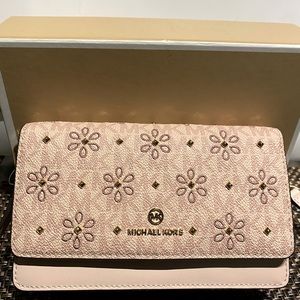 Michael Kors Logo Convertible Crossbody Bag